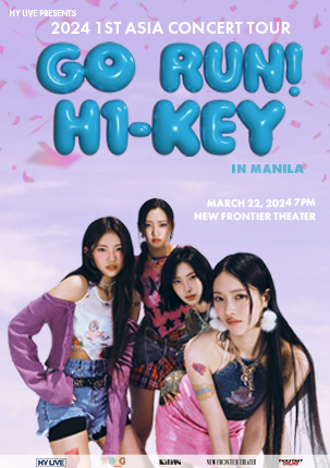 GO RUN! H1-KEY ASIA TOUR IN  MANILA - H1-KEY
